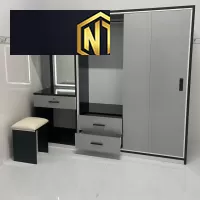 TỦ QUẦN ÁO KÈM BÀN TRANG ĐIỂM GIÁ TỐT